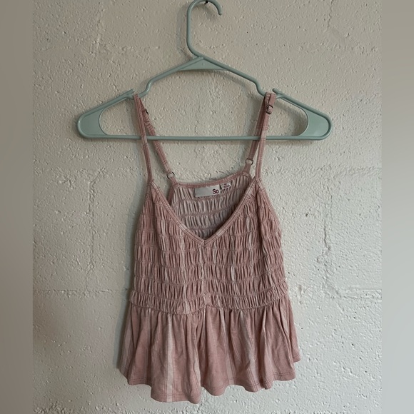 SO Tops - Pink tank